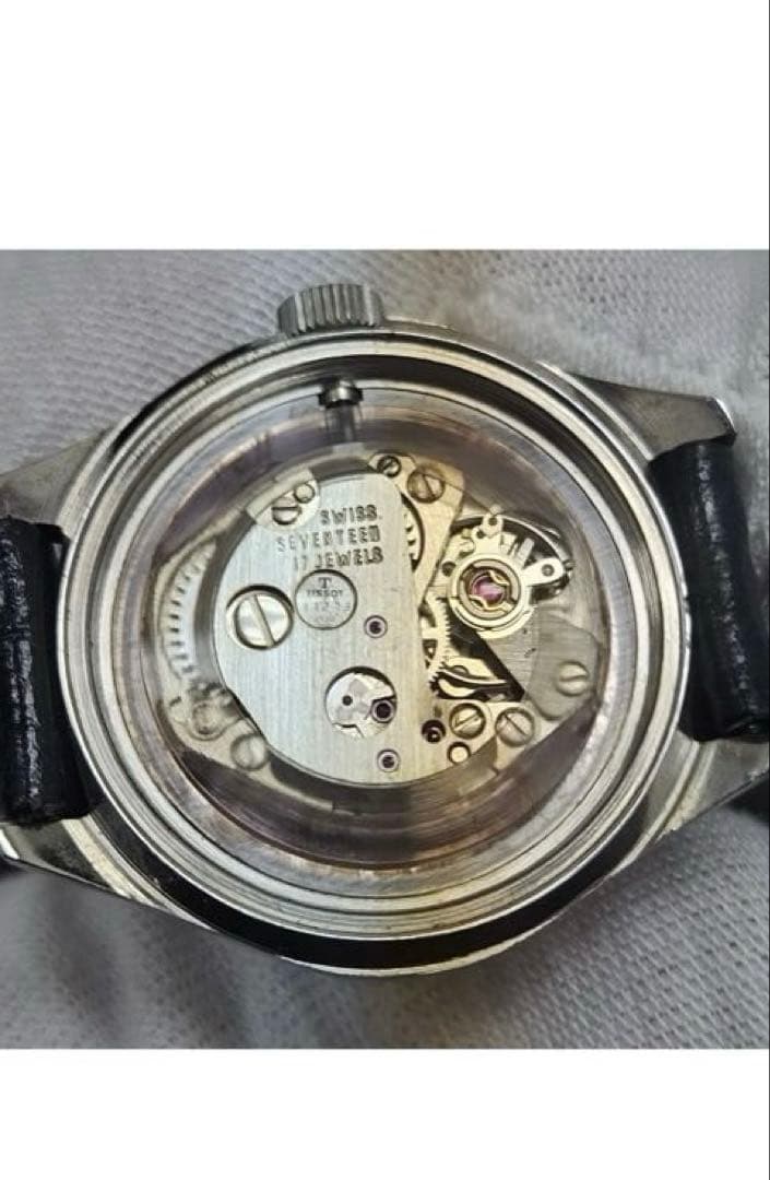 TISSOT ACTUALIS 17石手巻き　正確稼働　純正ベルト・尾錠・箱　美