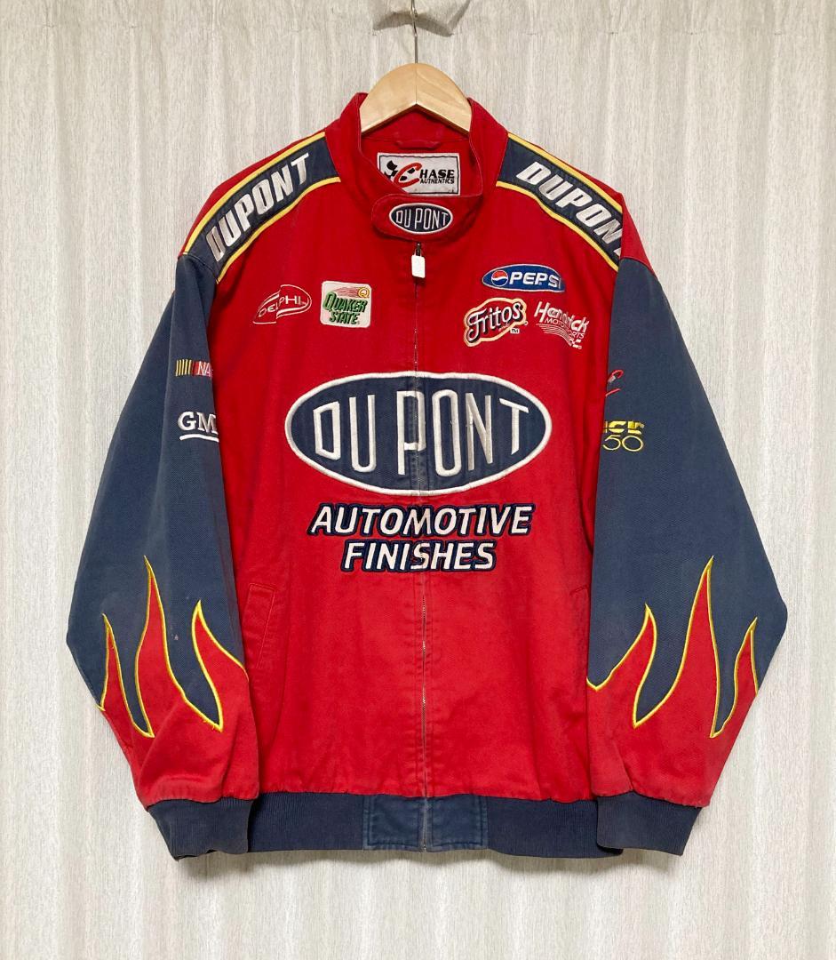 00s CHASE AUTHENTIC DUPONT レーシングジャケット L