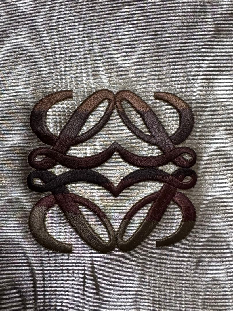 LOEWE アナグラム柄 ナイロンキャンバス ミニショルダーバッグ ポシェット