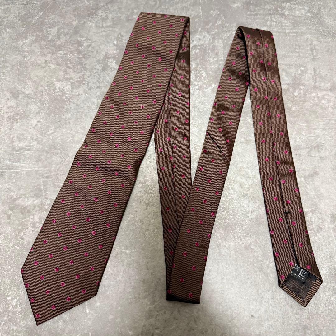 【✨極美品✨】GUCCI グッチ ネクタイ ドット柄 G柄 ハイブランド シルク