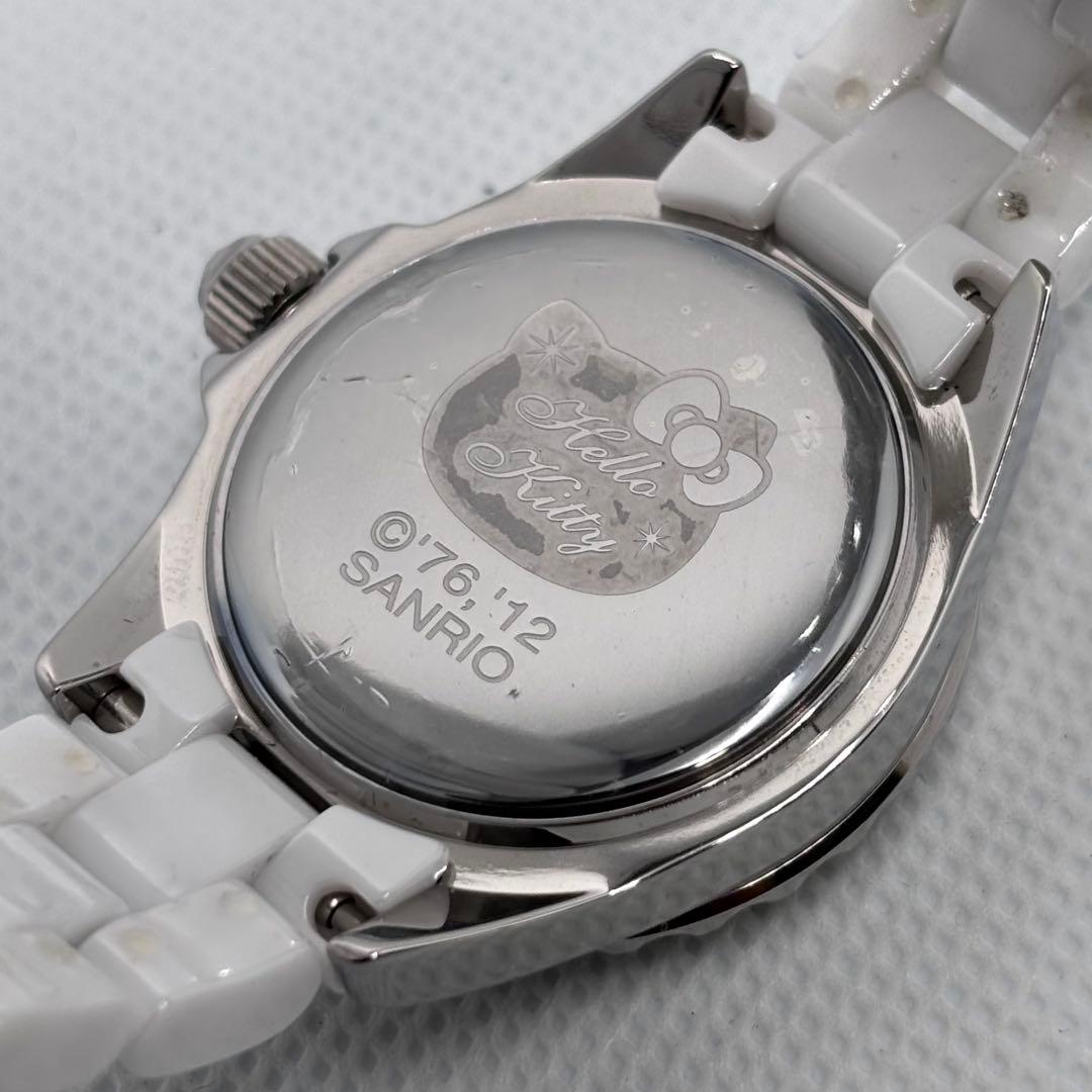 wekyサンリオ ハローキティ スワロフスキー レディース 稼働品 新品電