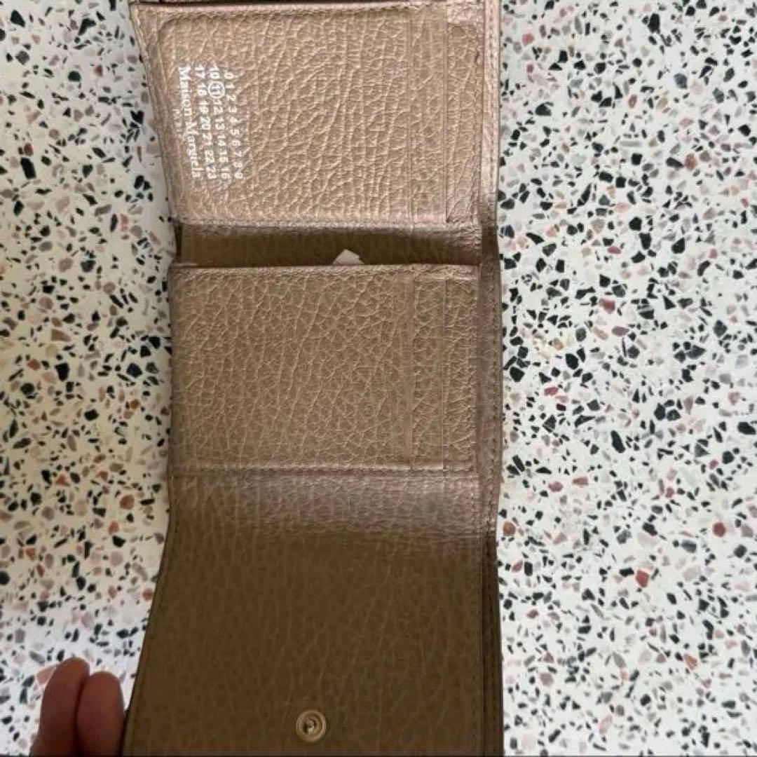 Maison Margiela ベージュ　三つ折り財布