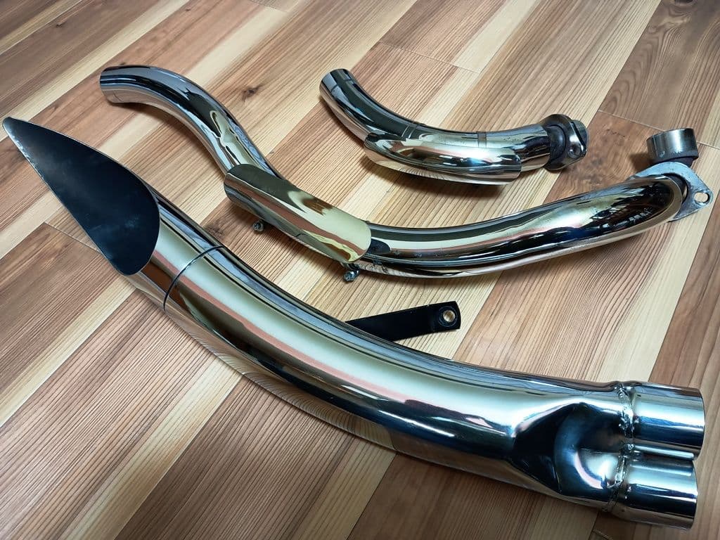 ドラッグスター400／イージーライダース社製 ビッグウェーブマフラー