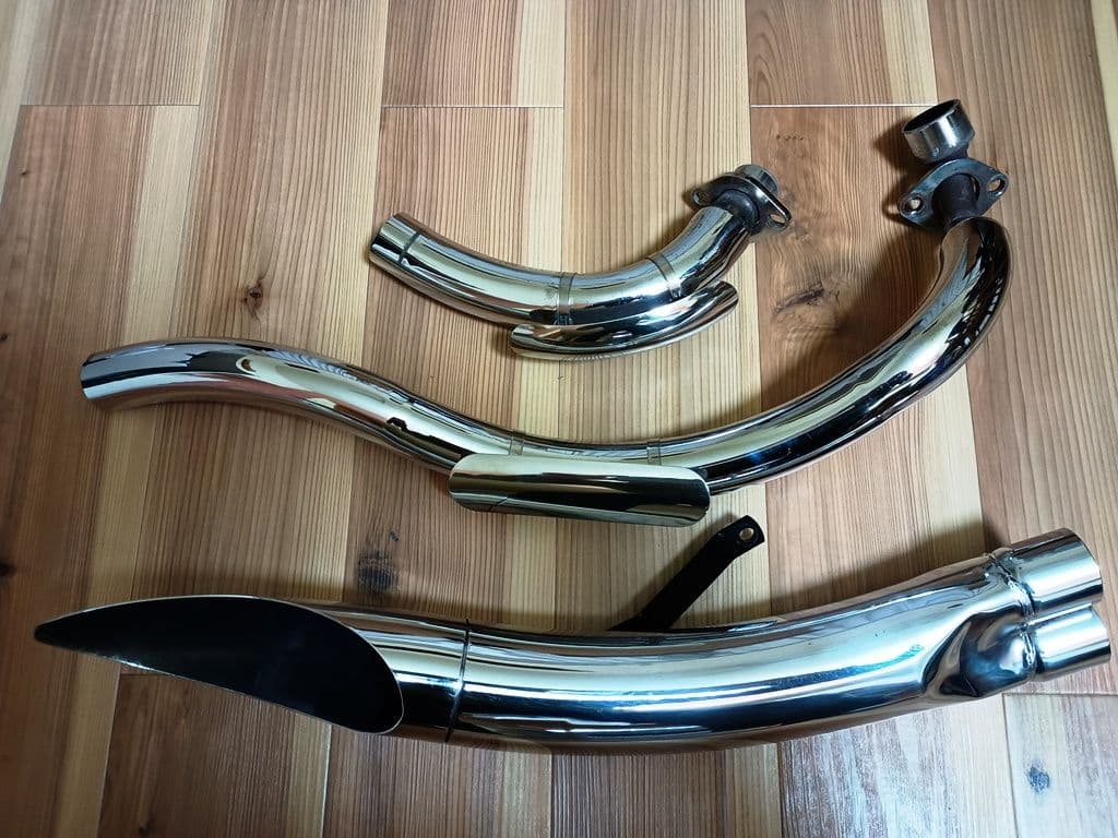 ドラッグスター400／イージーライダース社製 ビッグウェーブマフラー