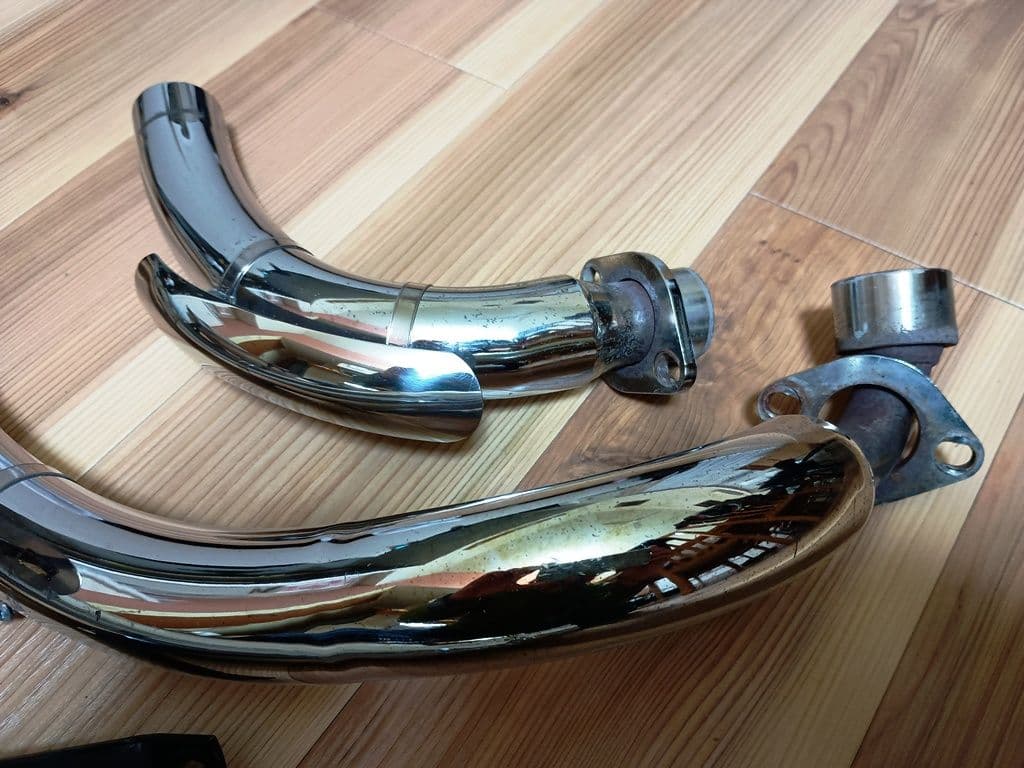 ドラッグスター400／イージーライダース社製 ビッグウェーブマフラー