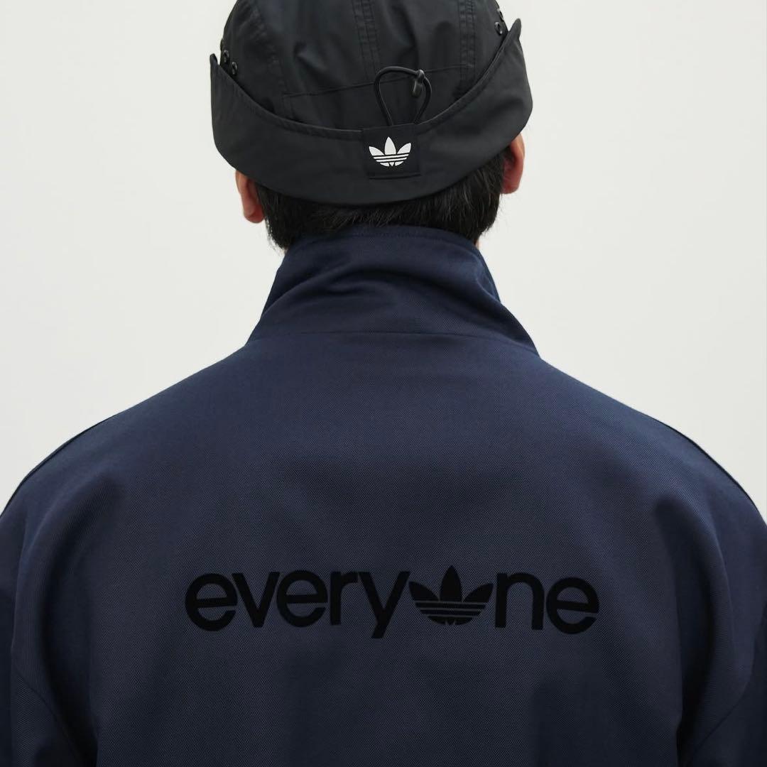 everyone × adidas ジャケット M ネイビー