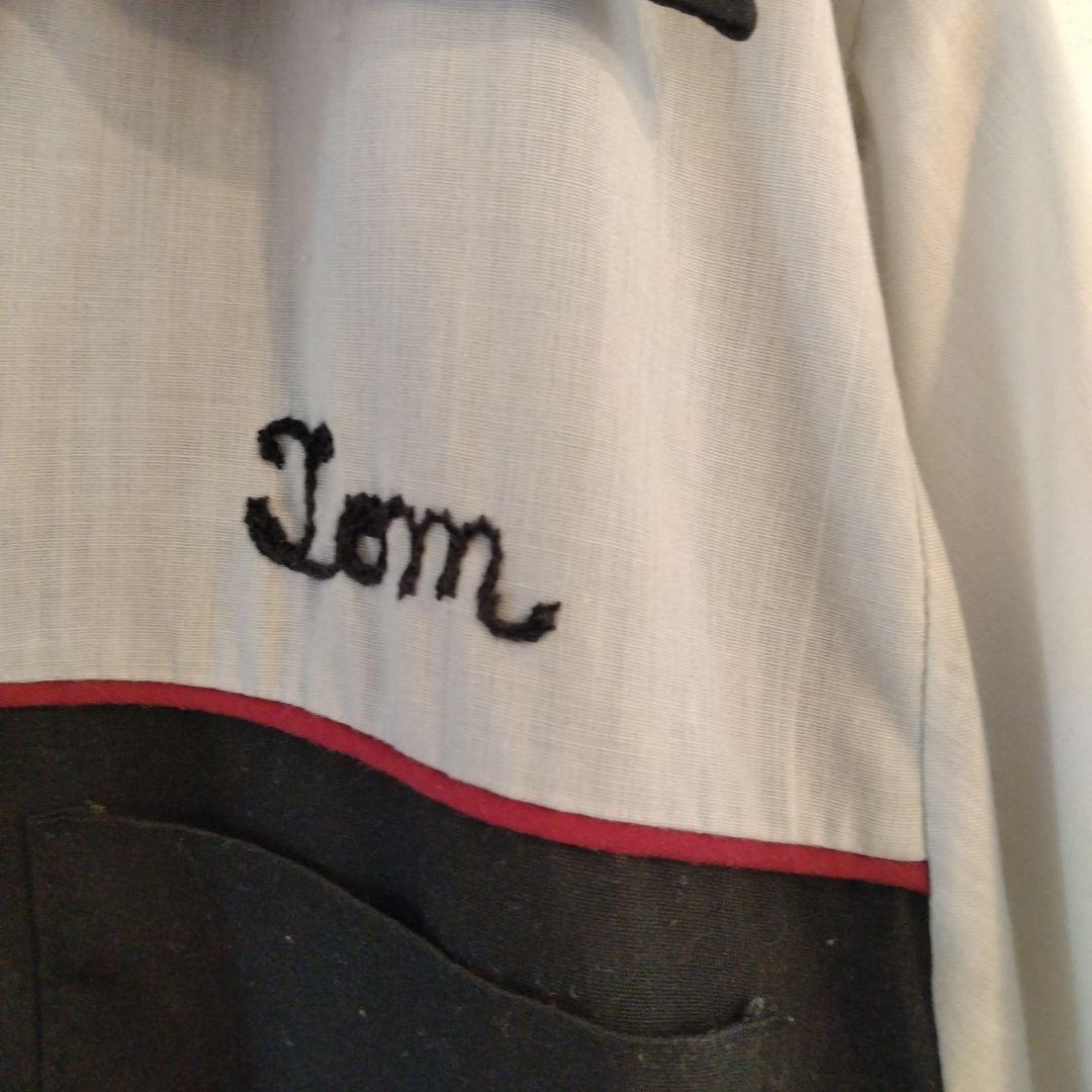 着画　70年代 king louieキングルイ ボウリングシャツ アメカジ us