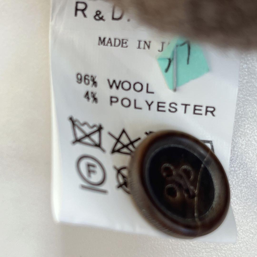 オールドマンズテーラー ウールフェルトジャケットL ブラウン