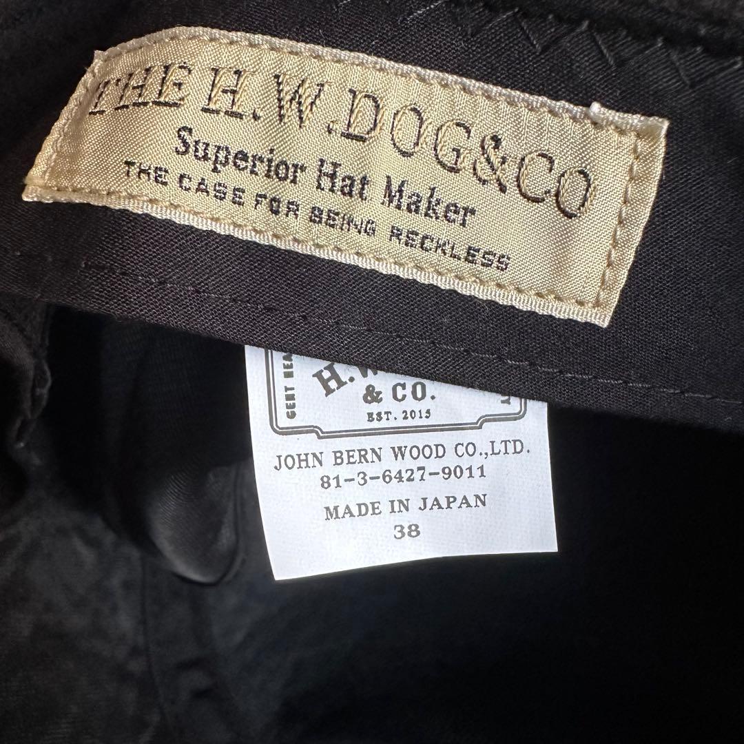 帽子 THE H.W.DOG&CO. TRUCKER HAT Black