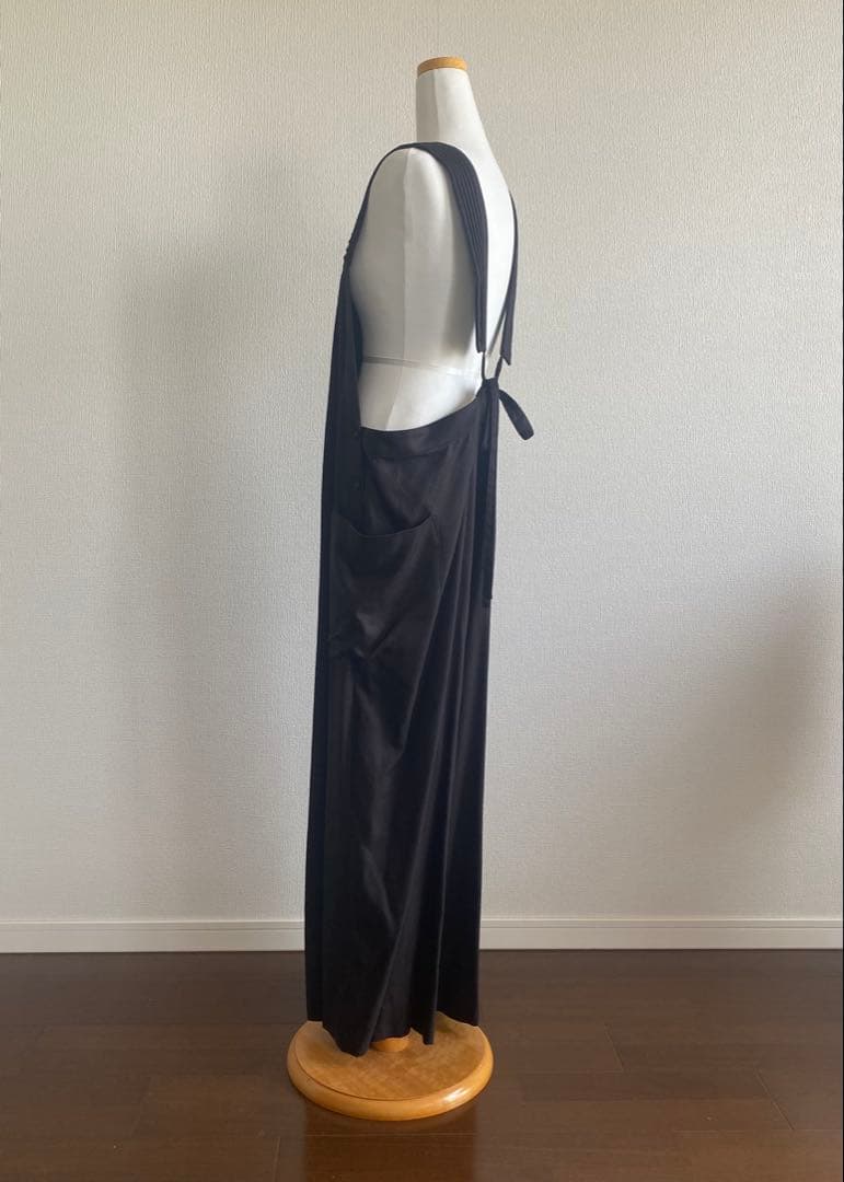 ポルテデブトンPorter des boutonsリネンサロペットオールインワン