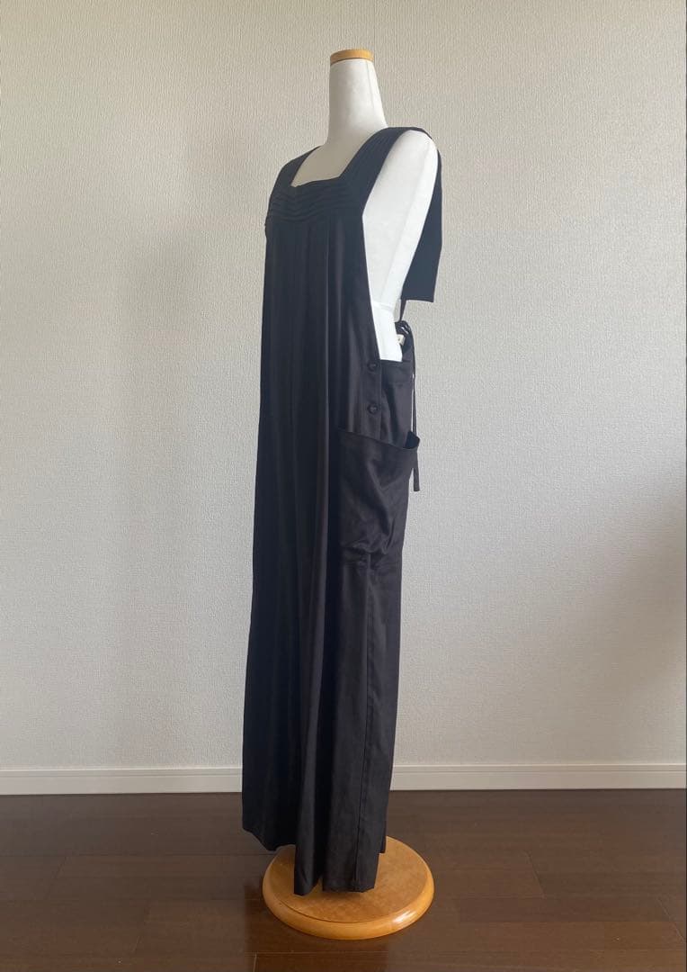 ポルテデブトンPorter des boutonsリネンサロペットオールインワン