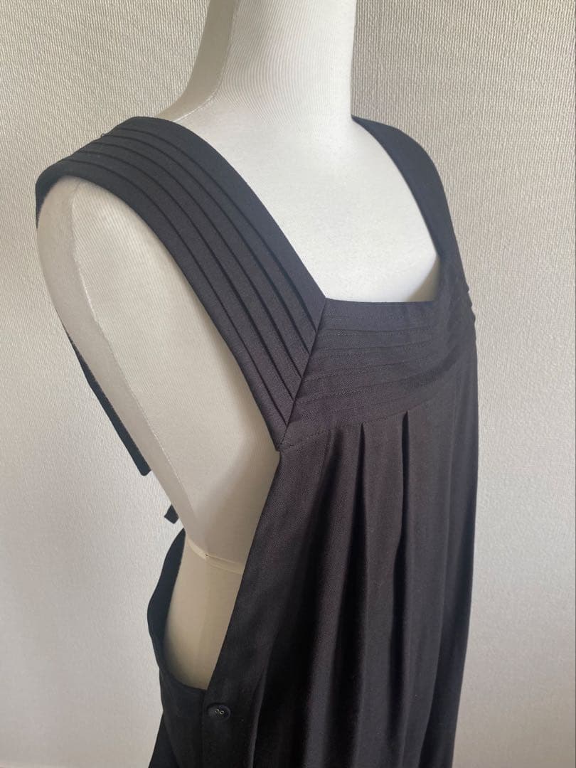 ポルテデブトンPorter des boutonsリネンサロペットオールインワン