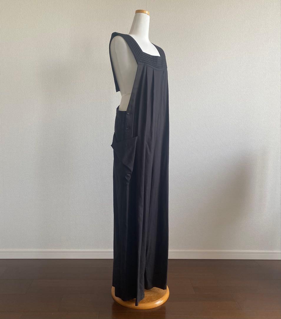 ポルテデブトンPorter des boutonsリネンサロペットオールインワン