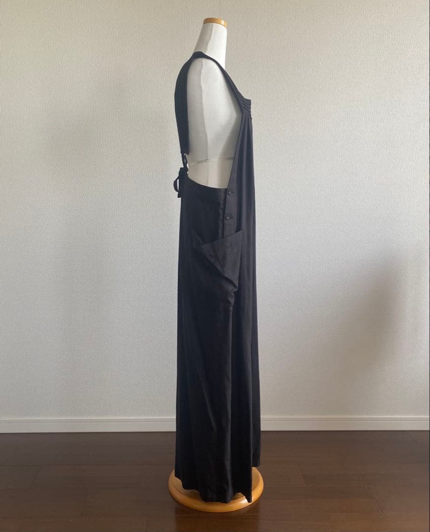 ポルテデブトンPorter des boutonsリネンサロペットオールインワン