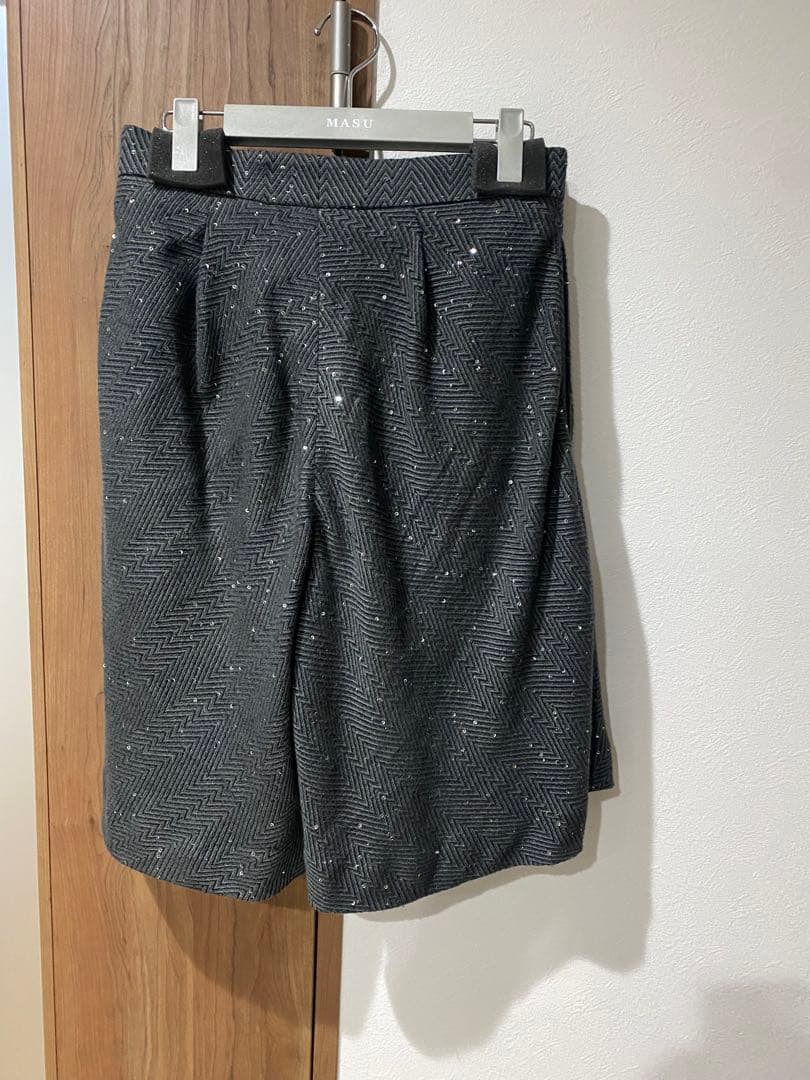 大人気 MASU SPARKLING SHORTS DARK GRAYショーツ
