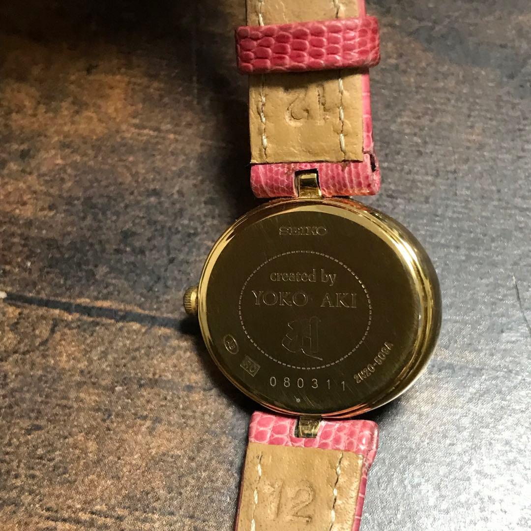 幻SEIKO 10Pダイヤ シェル 六芒星 Le Vent 阿木耀子 コラボ。