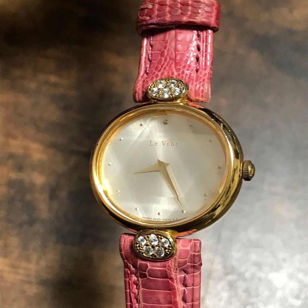 幻SEIKO 10Pダイヤ シェル 六芒星 Le Vent 阿木耀子 コラボ。