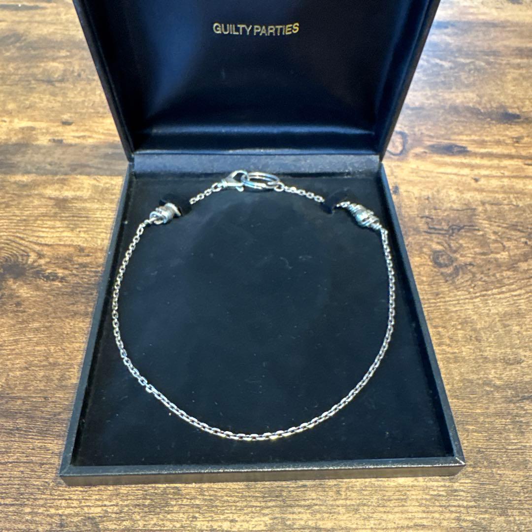 WACKO MARIA SKULL WALLET CHAIN シルバー 925