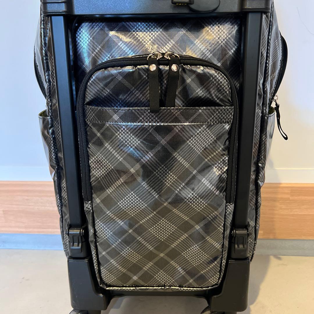 SWANY チェック柄キャリーケース