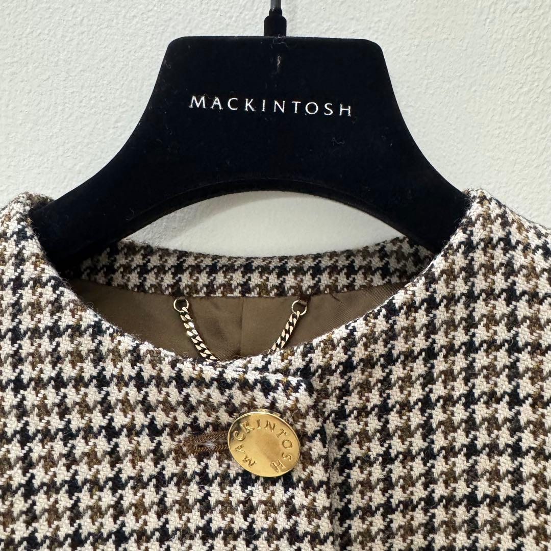 【新品未使用】マッキントッシュ HUMBIE ノーカラージャケットS〜Mサイズ