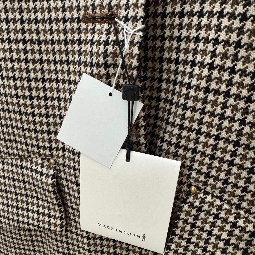 【新品未使用】マッキントッシュ HUMBIE ノーカラージャケットS〜Mサイズ