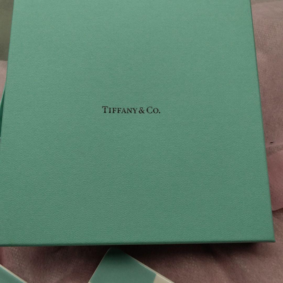 新品未使用品　ティファニー ブルーリボン デザートプレート