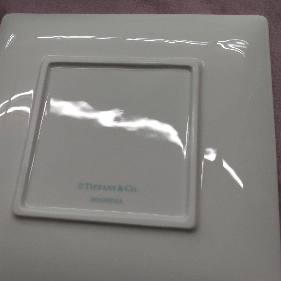 新品未使用品　ティファニー ブルーリボン デザートプレート
