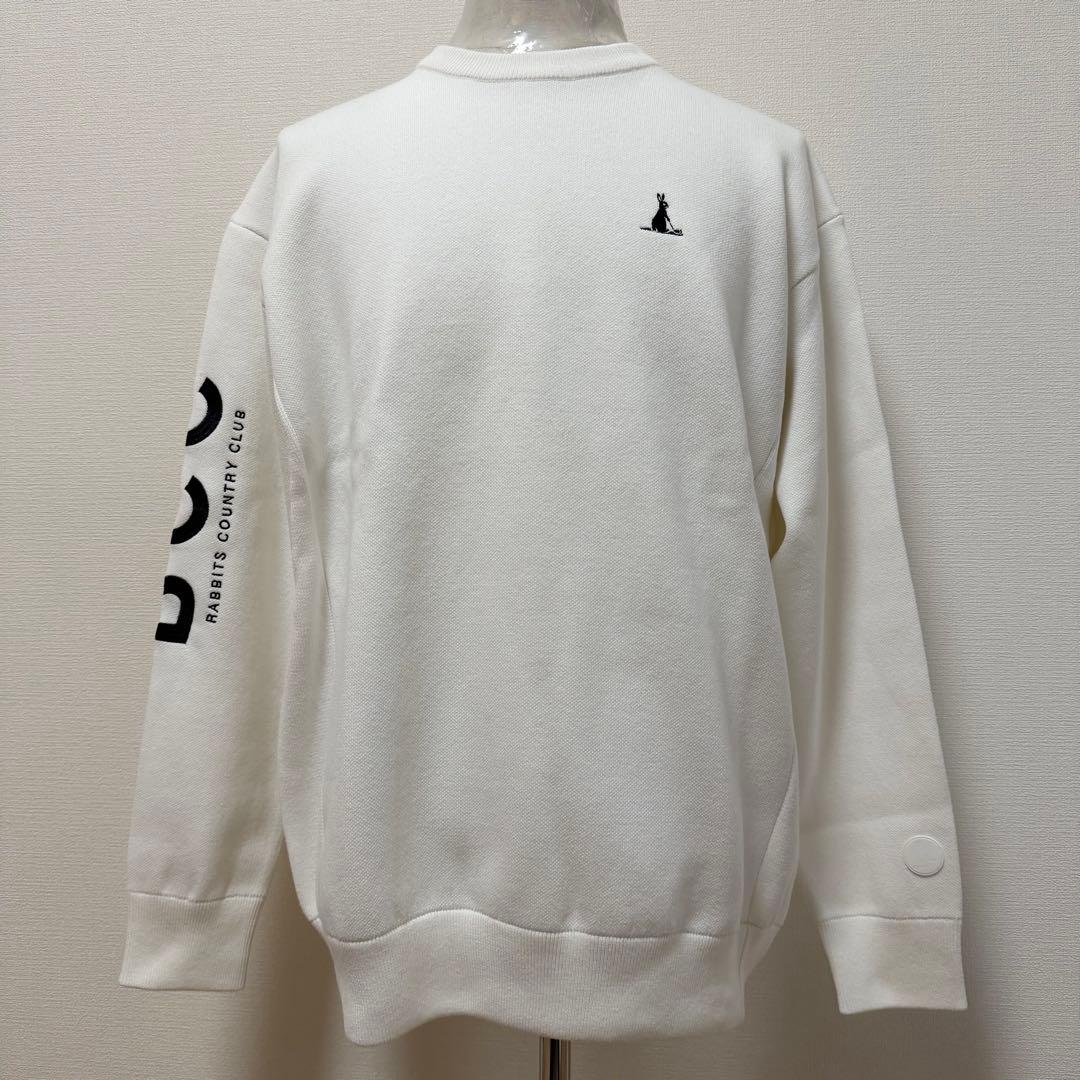 FR2 GOLF　スウェットニット　刺繍　タグ付き　白　大きいサイズ　3Lサイズ