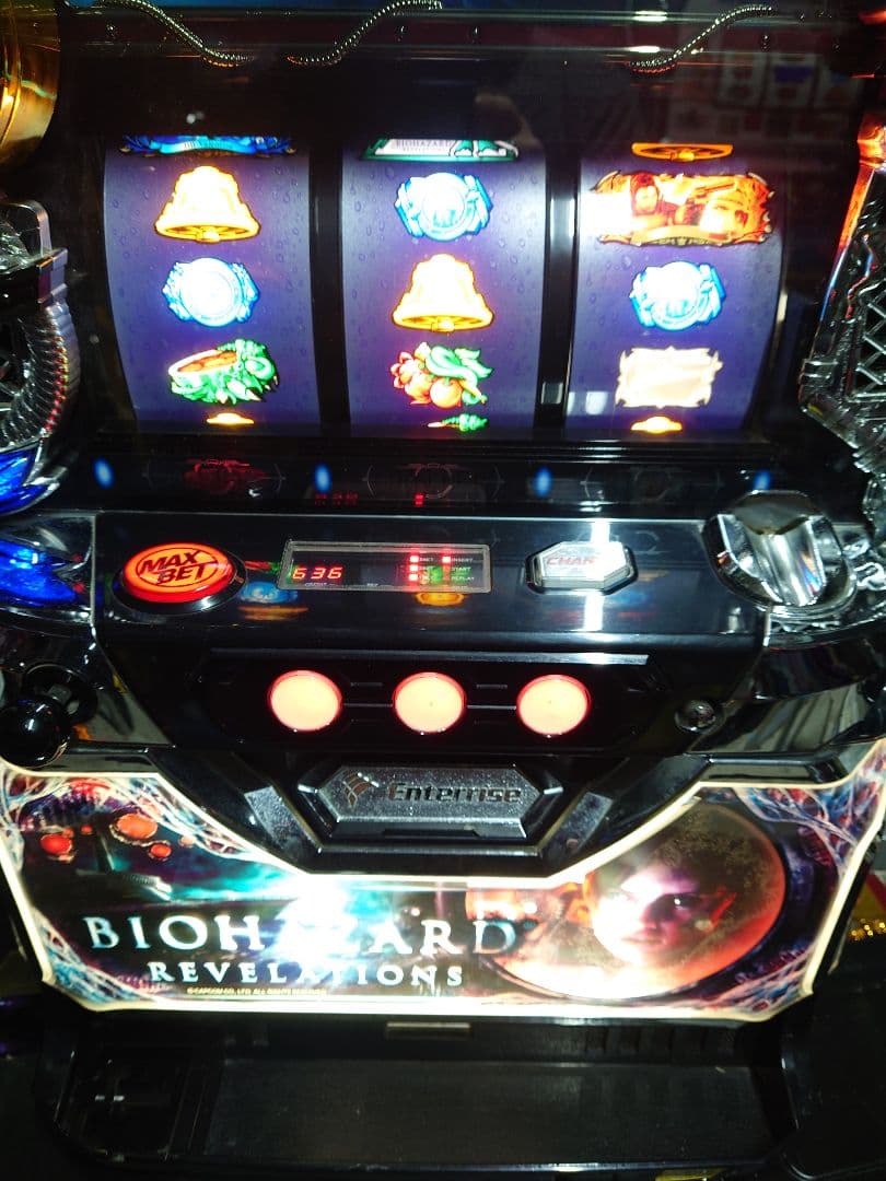 パチスロ　実機　バイオハザード