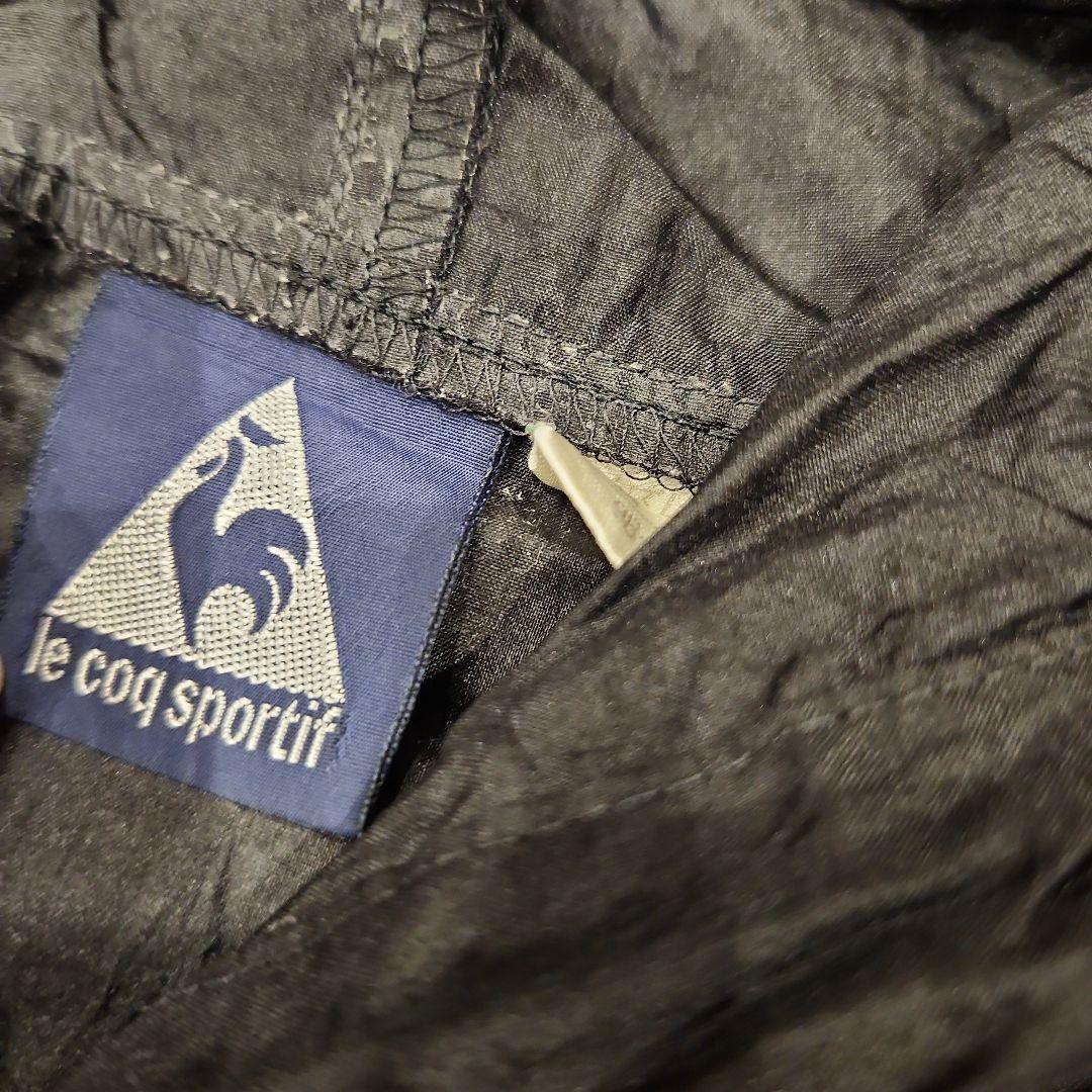 ルコックスポルティフ　ナイロン　セットアップ　ブラック　XL