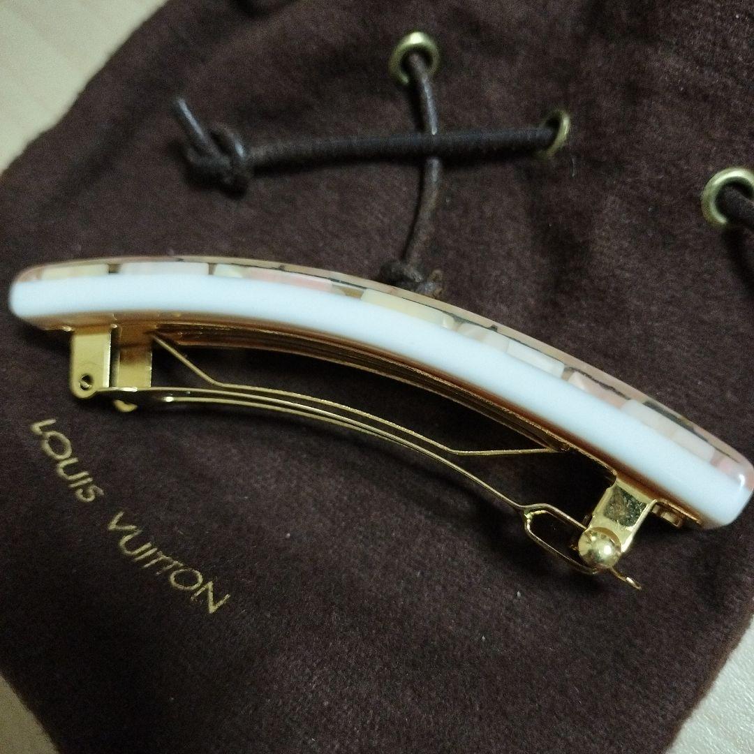 ルイヴィトン バレッタ 　ピンク 　モノグラム美品