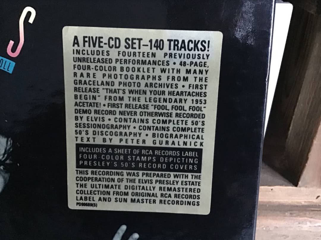 ★CD/豪華ボックスセット/エルヴィスプレスリー/エルビス