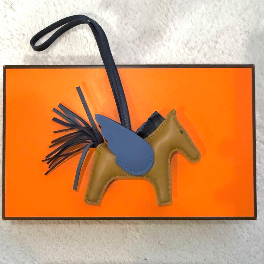 新品未使用 エルメス HERMES チャーム ロデオペガサス　K刻印