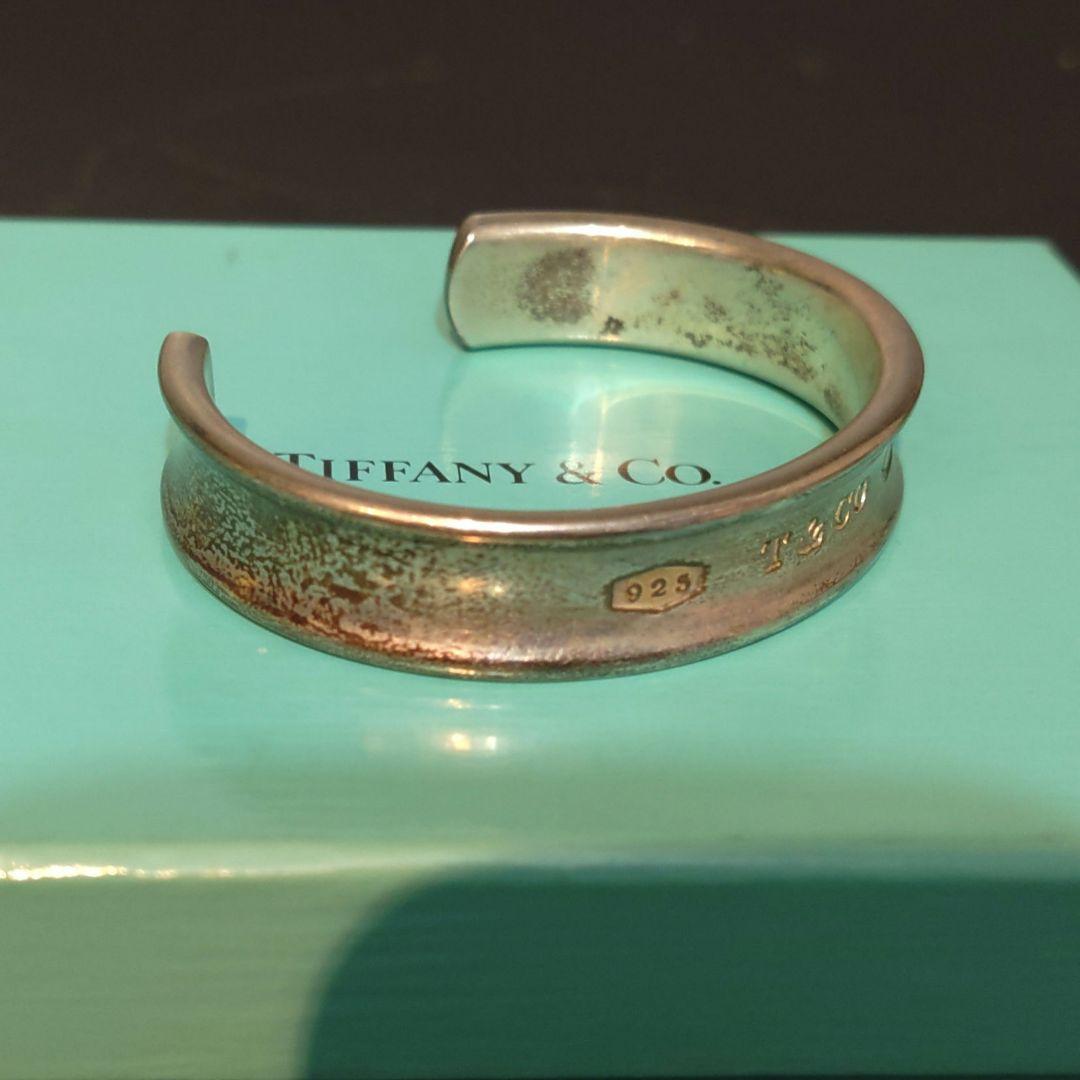 VMPD7-318-2 Tiffany & Co. バングル シルバー 箱付き