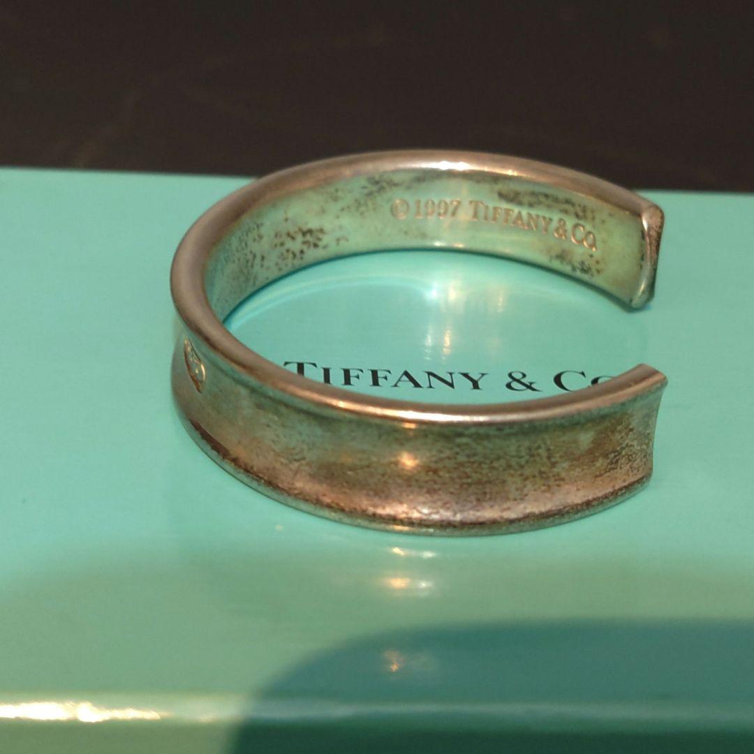 VMPD7-318-2 Tiffany & Co. バングル シルバー 箱付き