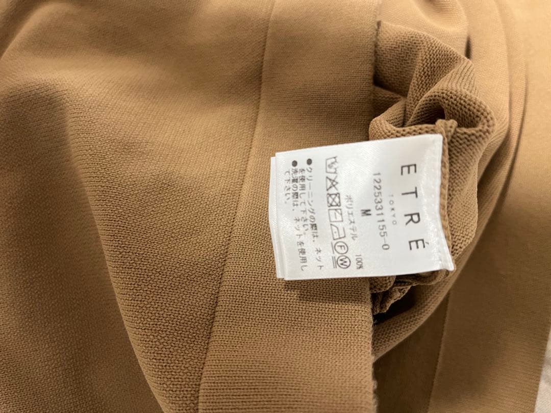 ETRE TOKYO オールインワンMサイズ/キャメル