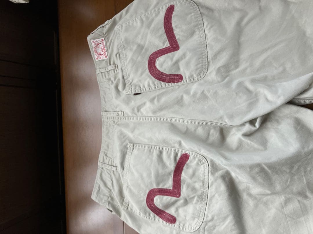 EVISU カモメ刺繍 チノパンツ 36