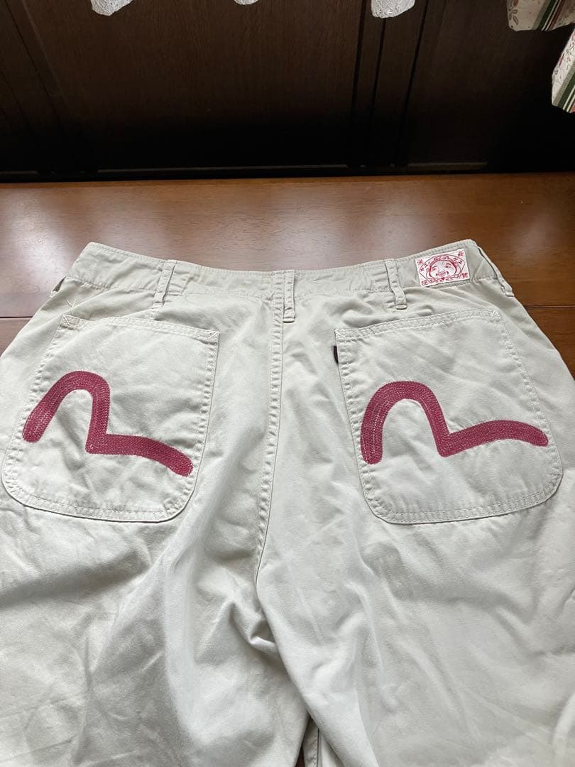 EVISU カモメ刺繍 チノパンツ 36