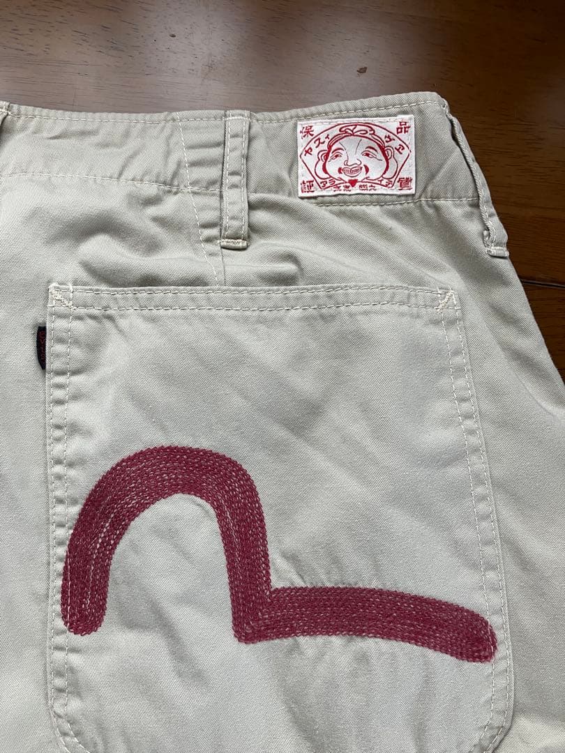 EVISU カモメ刺繍 チノパンツ 36