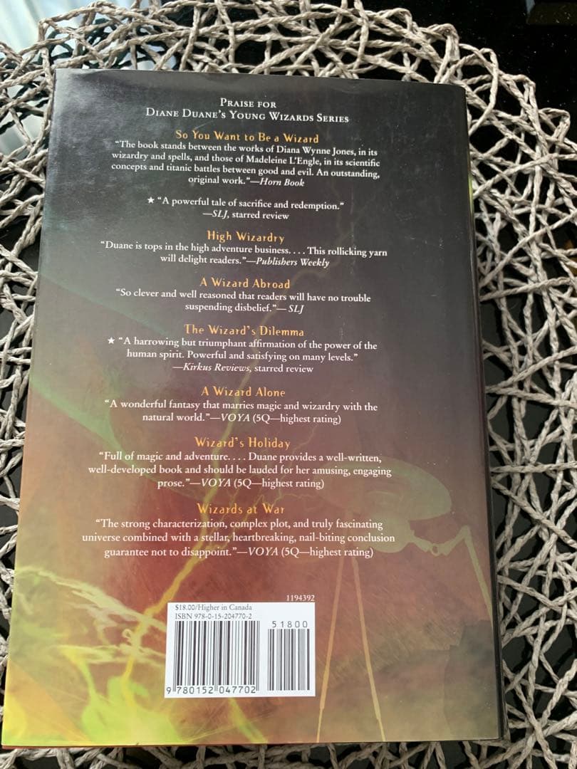 A Wizard of Mars DIANE DUANE ハードカバー洋書