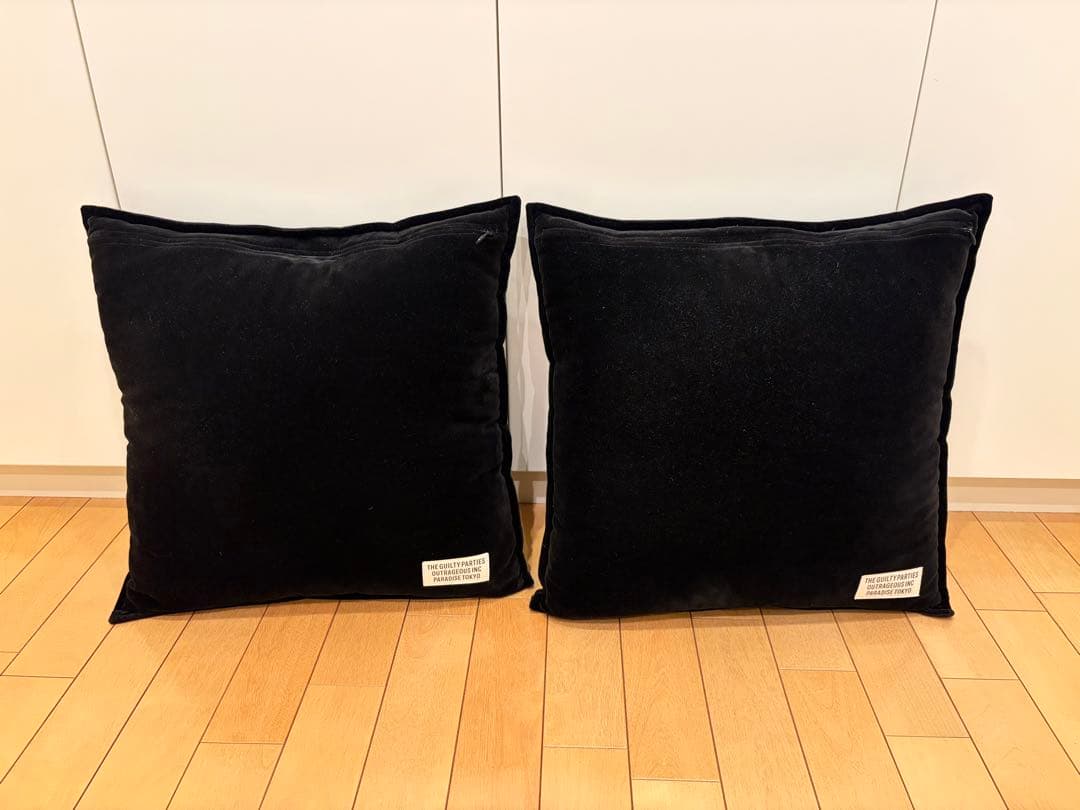 【激レア・完売品】WACKOMARIA ワコマリア クッション 2個セットお得