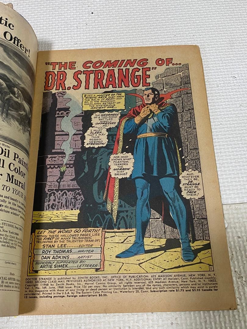 Doctor Strange #169 アメコミ リーフ