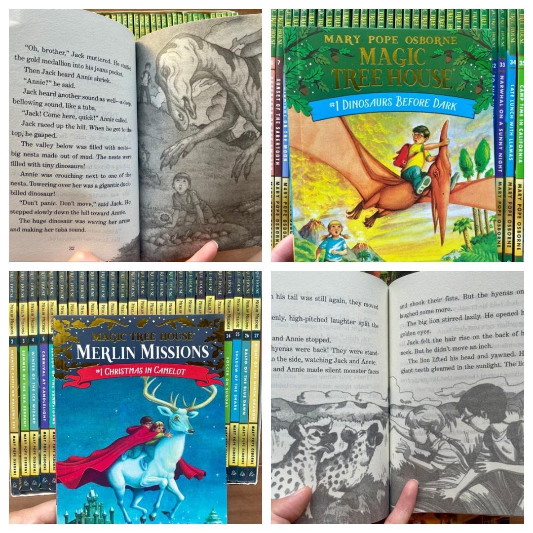新品 Magic Tree Houseシリーズ 1-2英語絵本 65冊セット
