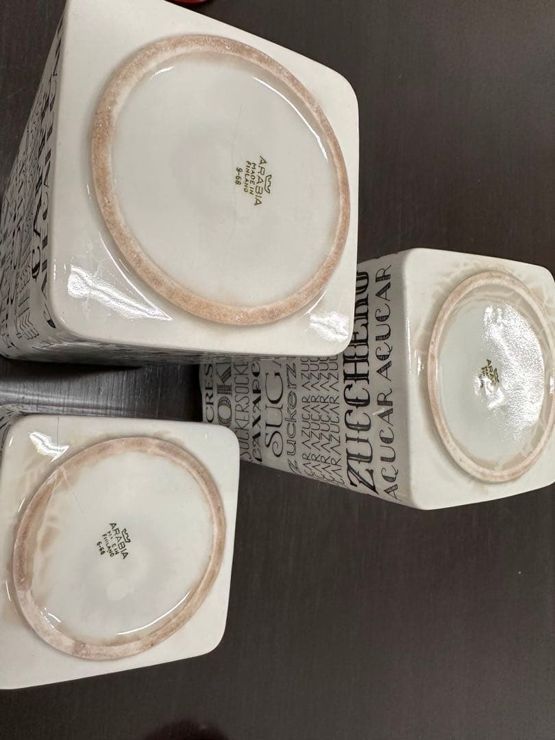 Arabia アラビア Esteri Tomula キャニスター 3点セット