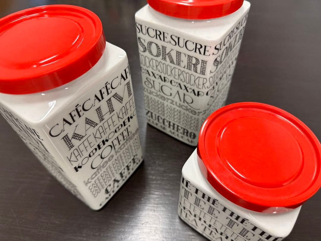 Arabia アラビア Esteri Tomula キャニスター 3点セット