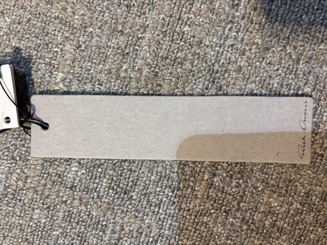 リックオウエンス　BASIC RIB TANK 09 BLACK XL