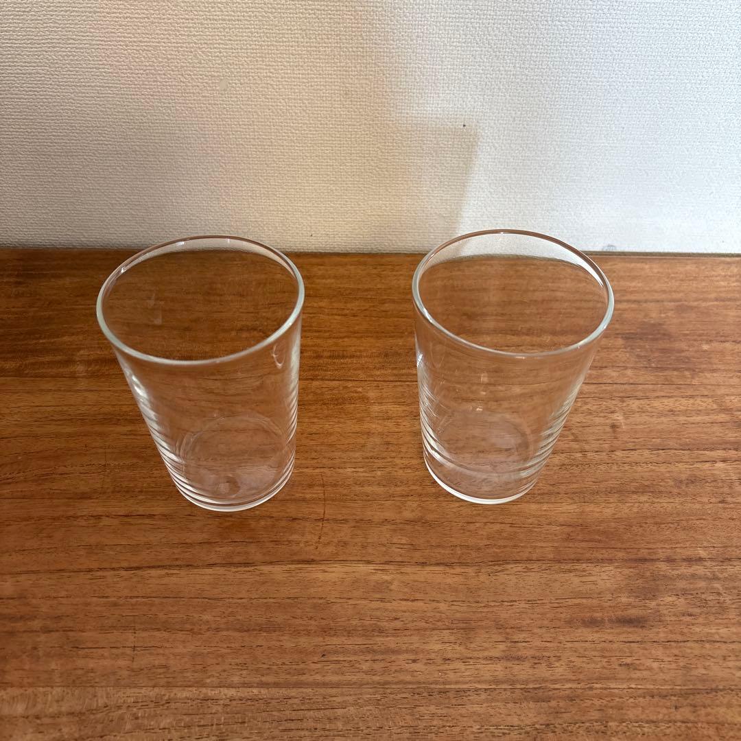 【辻和美】　factory zoomer ガラス コップ　『普通のコップ』