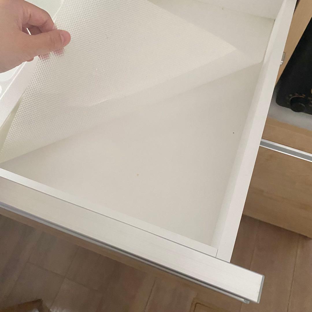 大川家具 キッチン 収納 カウンター 食器棚 カップボード レンジ台 120cm