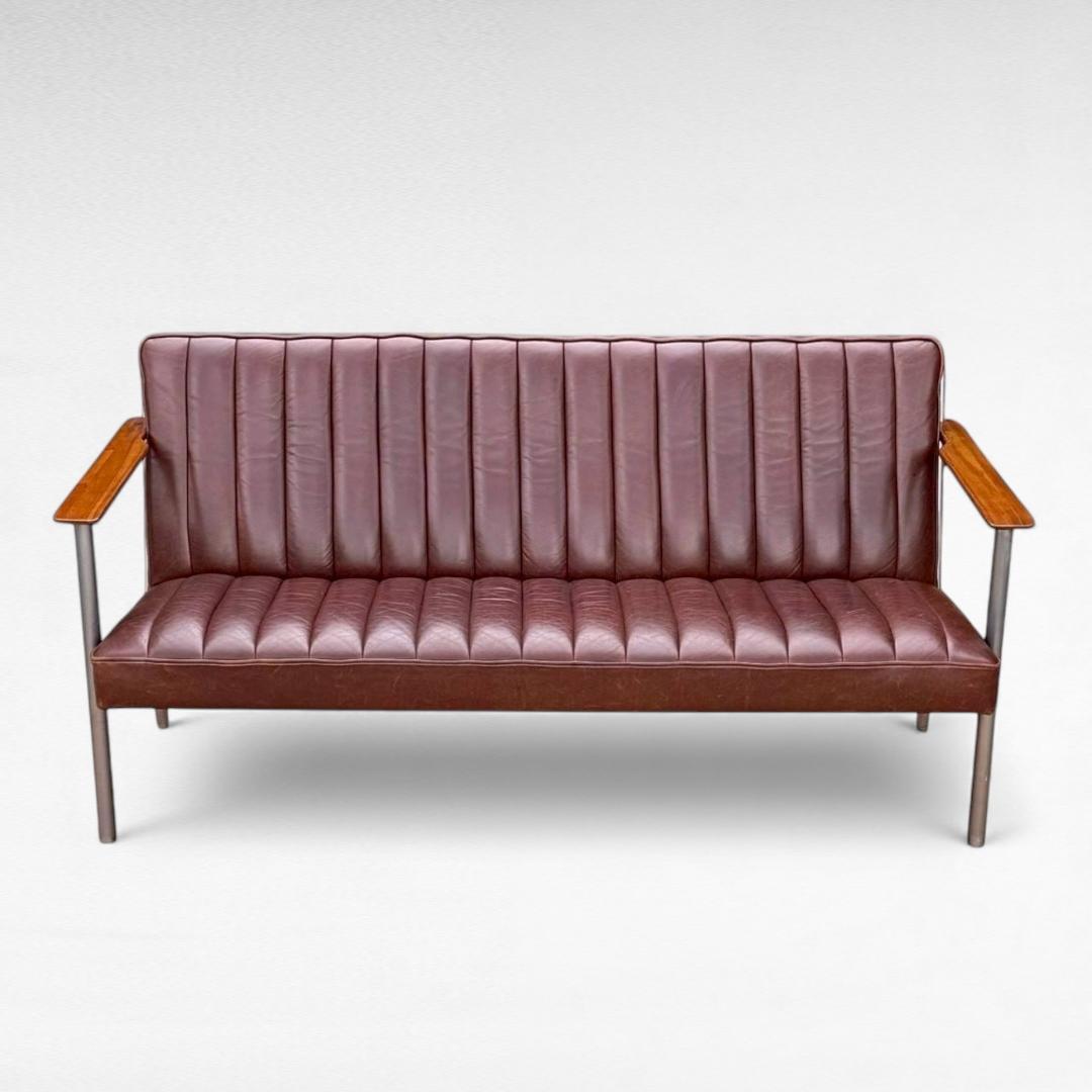 廃盤クラッシュゲート tabu Leather Works DINER ソファ