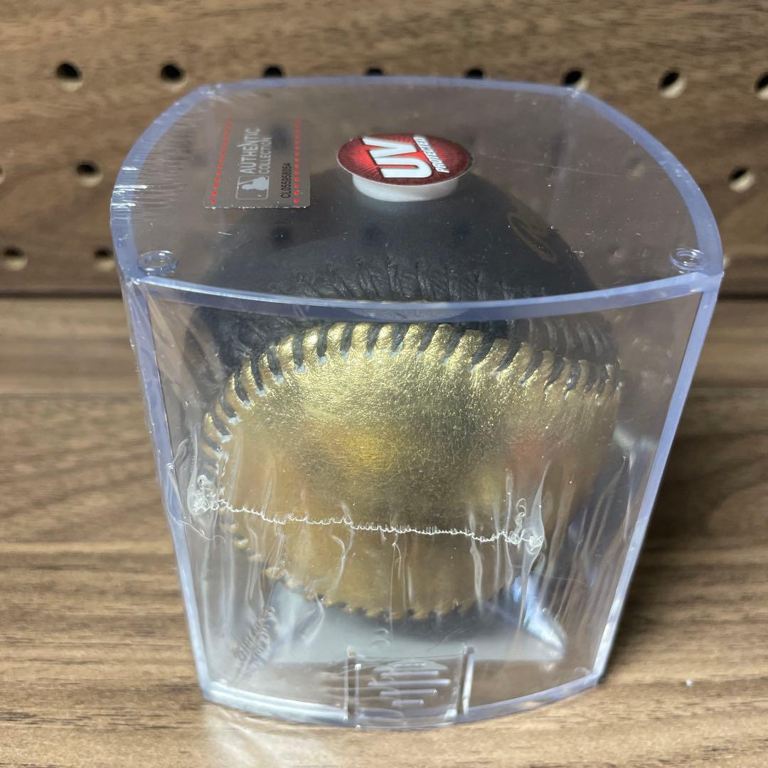 【未開封】MLB 開幕戦 東京シリーズ 公式球 会場限定 ゴールド ブラック